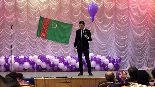 День Туркменистан  Абамов Ы - Кемпир билен чай иченде