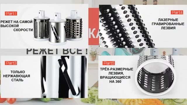 МОЩНАЯ РУЧНАЯ ОВОЩЕРЕЗКА с Алиэкспресс!