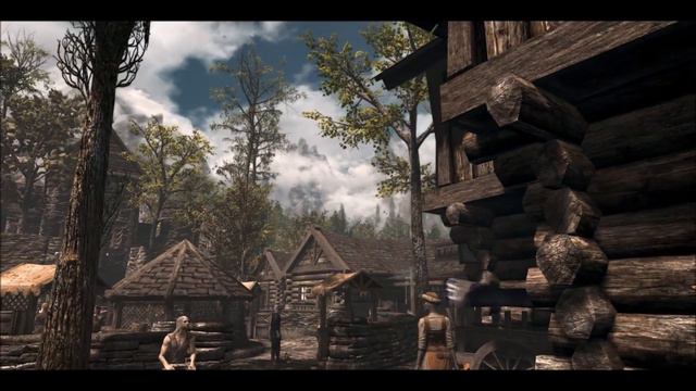 Skyrim Special Edition - A Fantasy Forest Overhaul v1.0a - Way to Riften