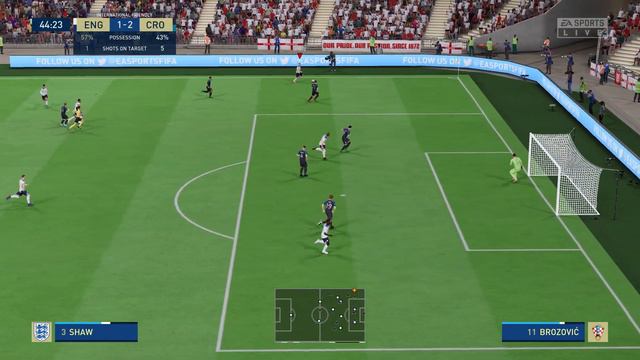 FIFA 23 - England vs Croatia | Nations League | PS4™ Gameplay