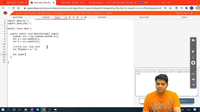 Flip Bits to convert A to B  Minimum Flips to make A equals B  Bit Manipulation