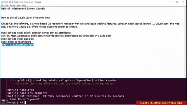 How To Install and Configure GitLab CE on Ubuntu Linux