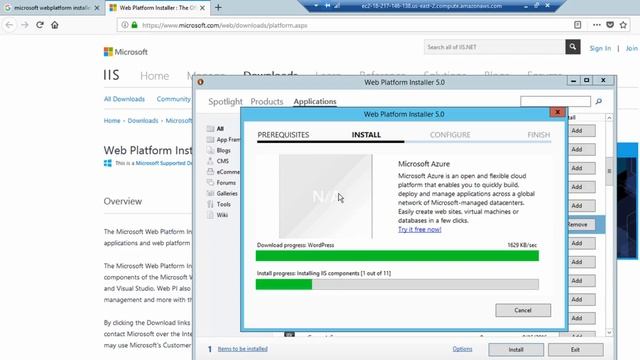 Install Wordpress on Windows Server and use it in IIS (Live server installation)