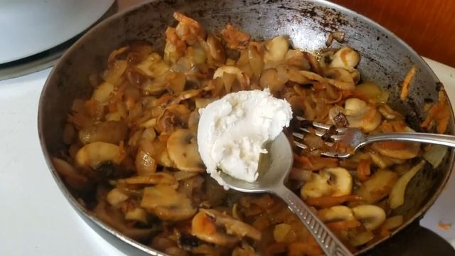 Грибной Суп Из Куриной Жопки!! Влог-Рецепт! Наташа с ночной смены...