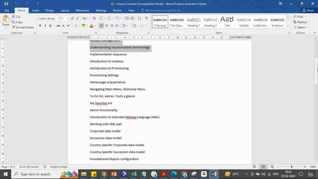 SAP SuccessFactors Training Demo Video on 28 02 2024 Call/WhatsApp +91 8297923103