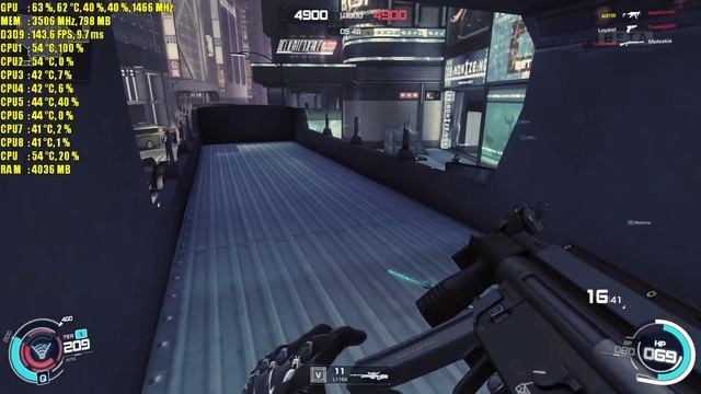Ghost In The Shell First Assault - Closed Beta GTX 970 OC & i7 6700k | 1080p | FRAME-RATE TEST