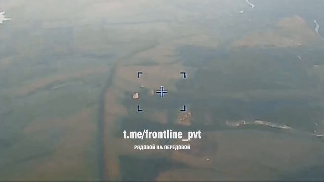 Авиаудары ФАБ по лесопосадке с позициями противника в районе села Григоровка поблизости от Часова Яр