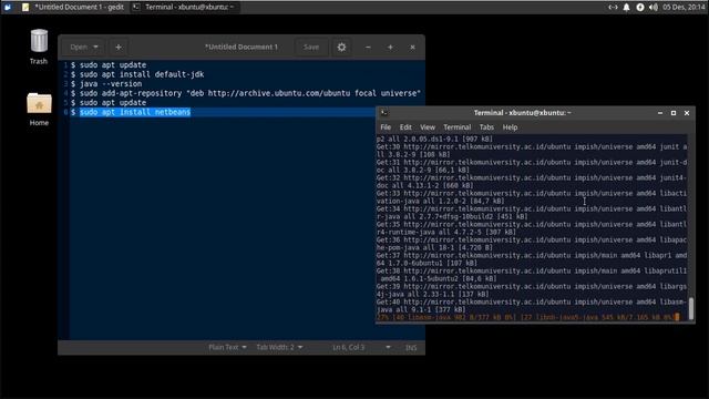 Cara Install Netbeans di Ubuntu 20 | How to install NetBeans IDE on Ubuntu 20