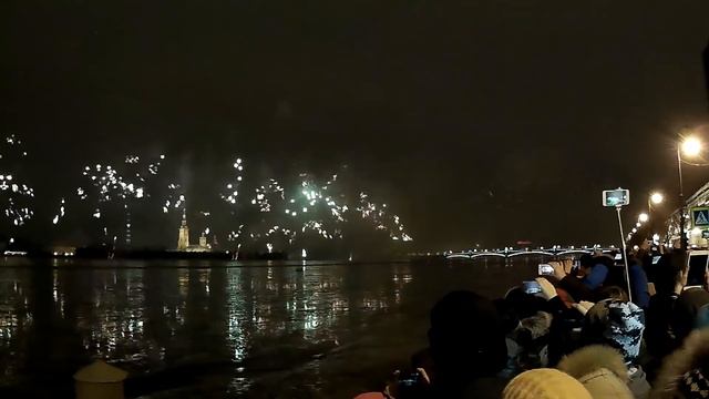 Фейерверк 2016 года. Санкт-Петербург.