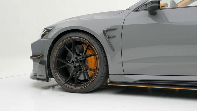 MANSORY Audi RS7 P780, in nardo grey with mandarin orange
