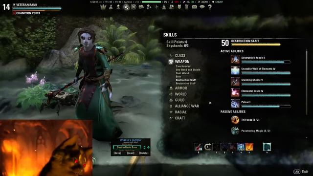 Herfi’s Khajiit DK Mana Forever Build (Fun)