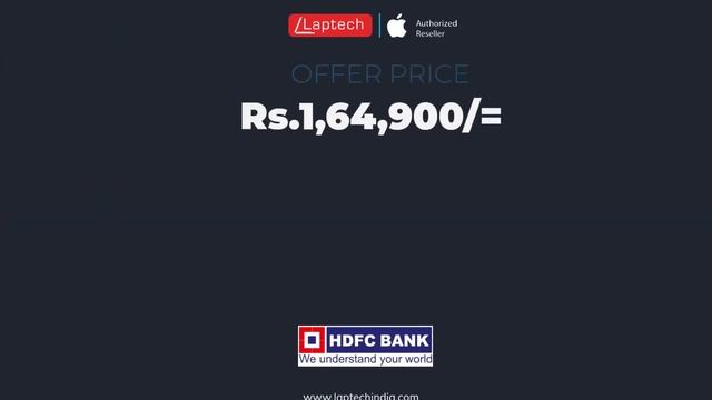 ? Unbelievable deal alert! ?Apple MacBook Air 16 - Rs. 1,64,900/- (Save Rs. 75,000/-) ?