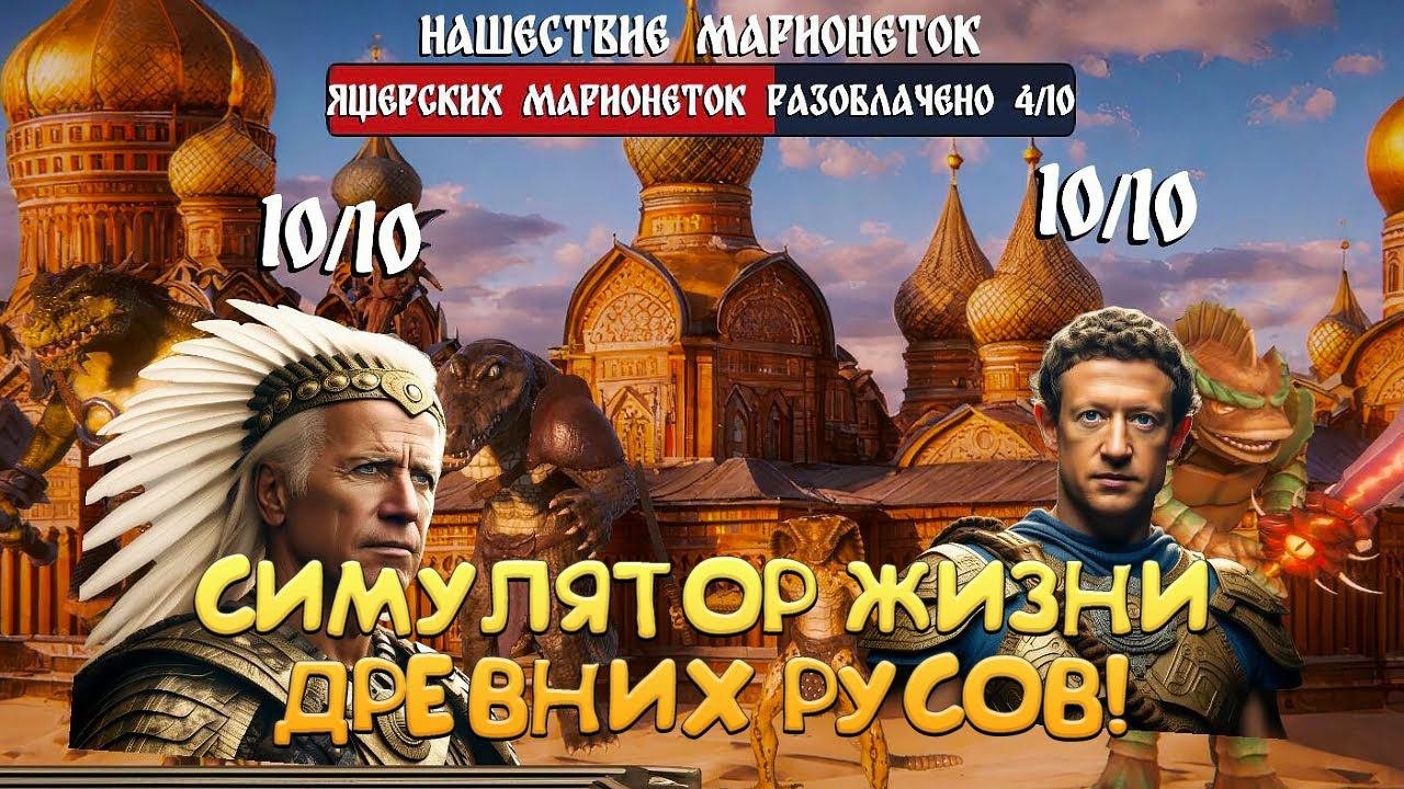 СИМУЛЯТОР ЖИЗНИ ДРЕВНИХ РУСОВ! - ОБЗОРПРОХОЖДЕНИЕ!