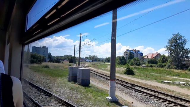 отправление на поезде из Зеленоградска