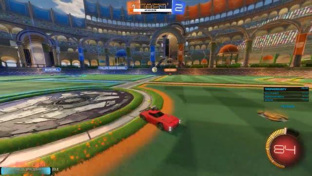 Релакс с приятной музыкой в гоночки с футболчиком. Rocket league