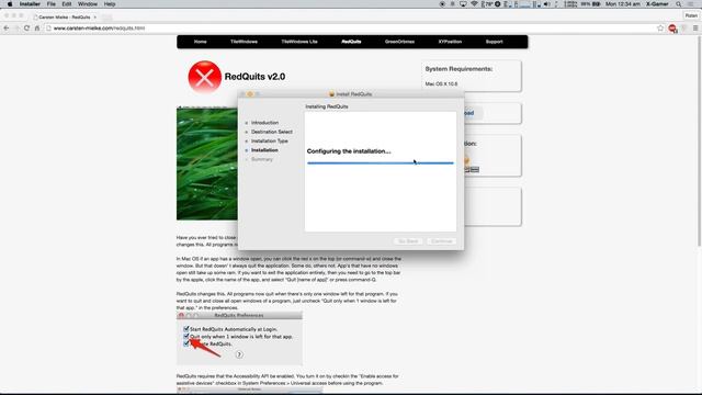 Mac Tweaks - How To Install RedQuits: Windows Like App Quitting On Mac OSX