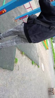 ИГРАЕМ В СЛЕПОГО НА УЛИЦЕ