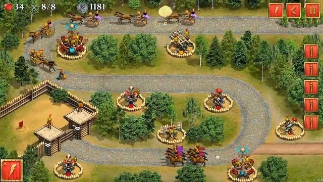 defence of roman game