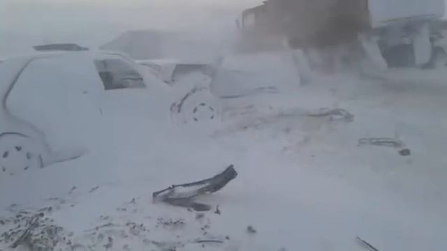 Трасса Астана Караганда 31.03.17