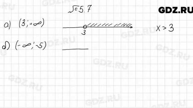 № 5.7 - Алгебра 7 класс Мордкович