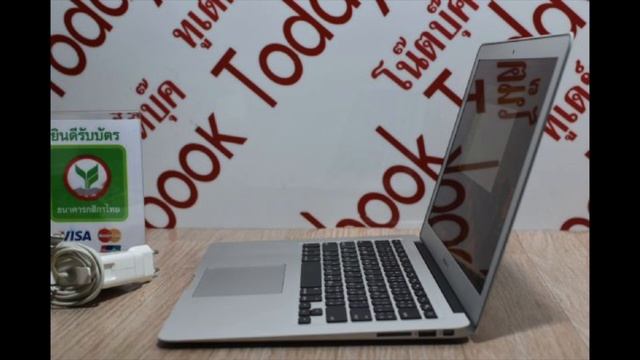 #โน๊ตบุ๊คมือสอง Macbook air core i5 2012 SSD256G 13นิ้ว 1440x900