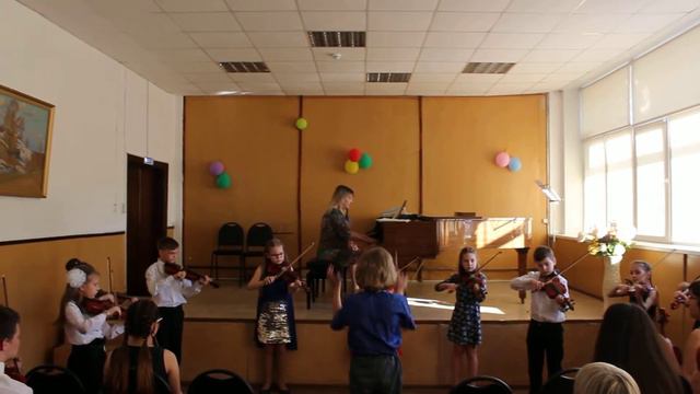 Герман дирежор Ансамбль мл. классов Моцарт Аллегретто