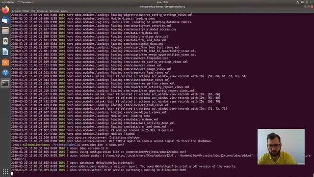 Instalando E Atualizando Módulos Odoo
