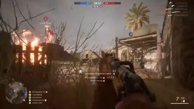 Battlefield 1:  Lawrence of Arabia’s SMLE Montage