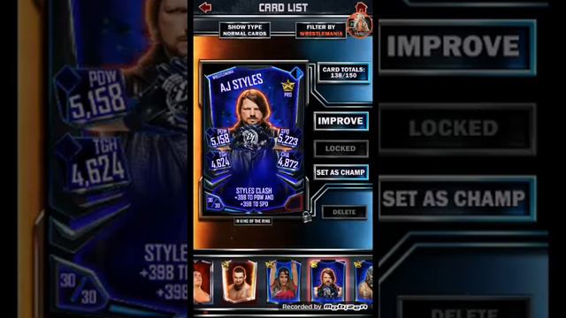 WWE SUPERCARD #262!! CRAZY 3 WM CARDS IN 2 HOURS!!