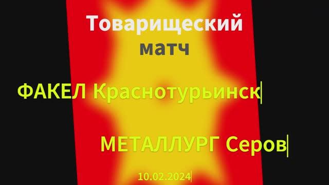 Товарищеский матч Факел - Металлург