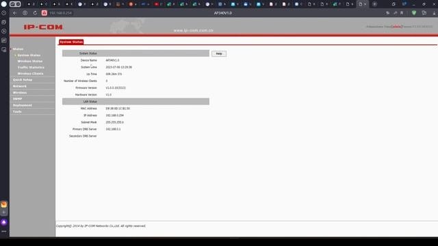 Обзор WiFi точки доступа IP COM AP340