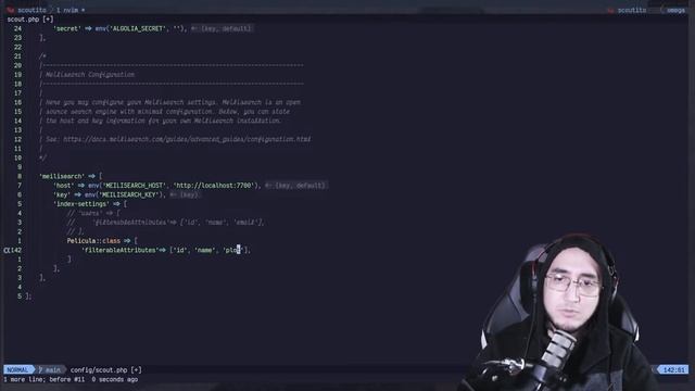 VOD | Practicando Laravel Scout con Meili search
