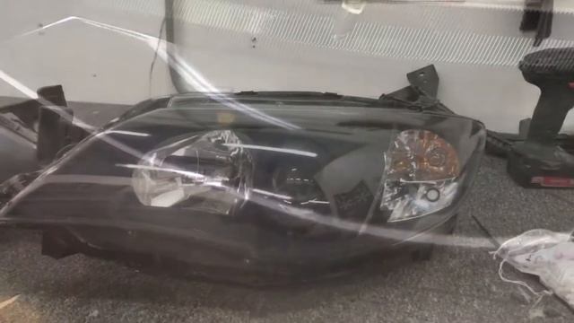 Subaru Impreza GH замена линз на bi-led