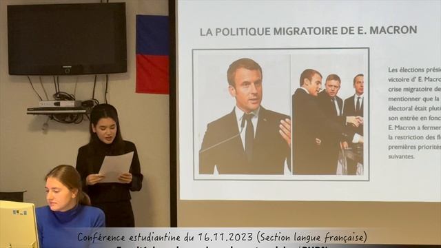 Conférence estudiantine annuelle du 16.11.2023 - 4K