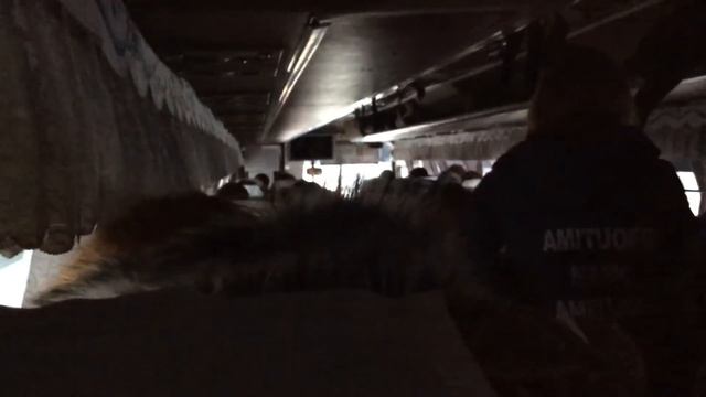 Ток сели в автобус