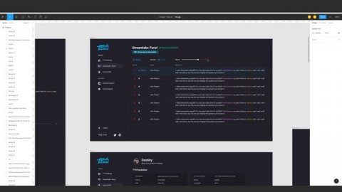 A Dark Mode UI TTS Website App  Interface Concept in Figma (Redesign and Feedback)