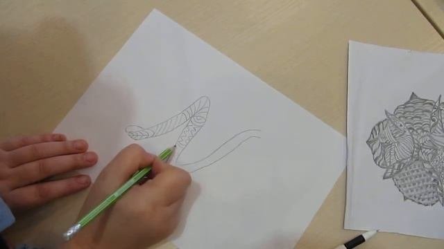 Как начать рисовать в стиле зентангл