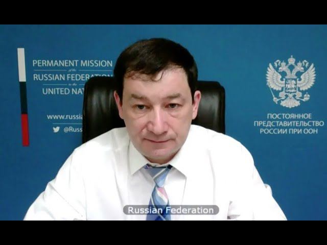 Statement by First DPR Dmitry Polyanskiy at an open VTC on the implementation of resolution 1540