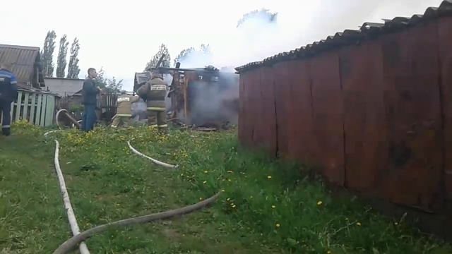 Пожар мишкино 06.06.2017