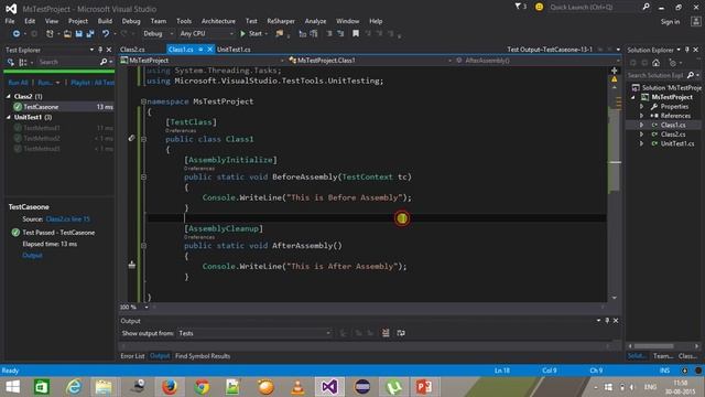 2. MsTest Framework || Part - 2.