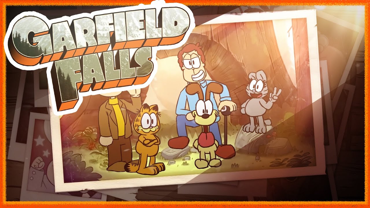 Гарфилд-Фоллс заставка | Garfield Falls Opening - Garfield x Gravity Falls