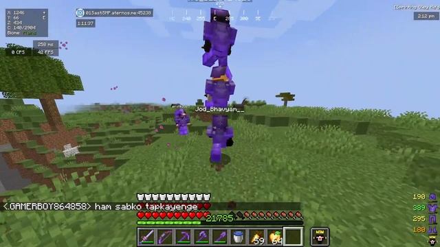 Deadliest End War In This Lifesteal SMP |MINECRAFT Smp live RAID | java