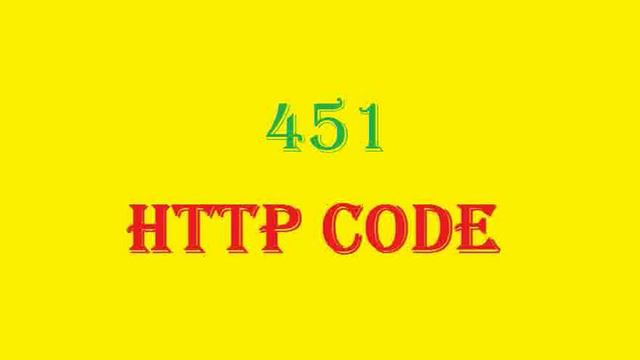 451 Unavailable For Legal Reasons