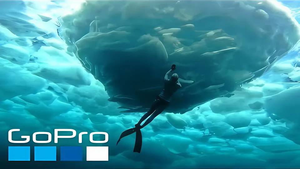 Камера GoPro для фридайвинга подо льдом под водой с HERO 11 Black