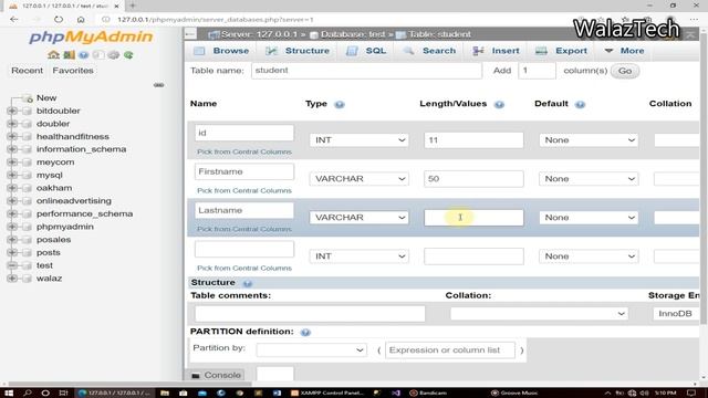 PHP CRUD Operation using MySQLi and Bootstrap 5 Part 1 Database Creation