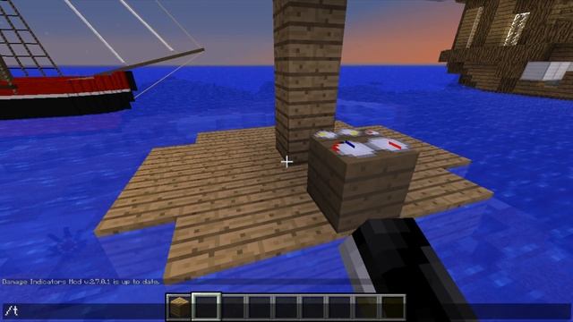 Minecraft Archimedes Ships Mod & Small Boats Mod Showcase - Pirate Ships!