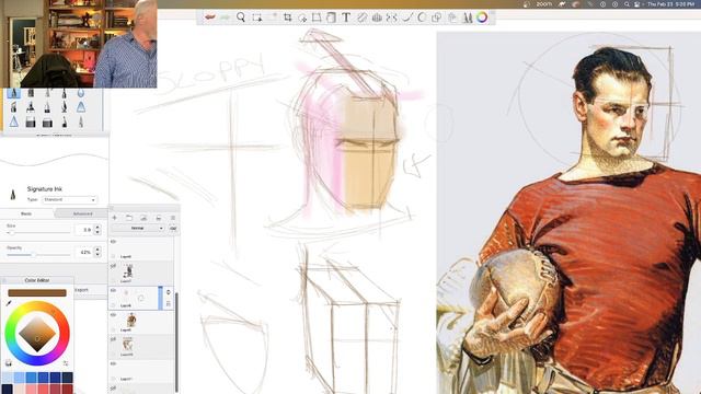 A Simple Way To Draw Heads Lesson #8 - Taking The Ideas of  The Whistle Notch + The LTL