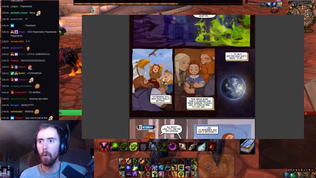 Asmongold Reacts to Battle for Azeroth Magni Comic - World of Warcraft Battle for Azeroth
