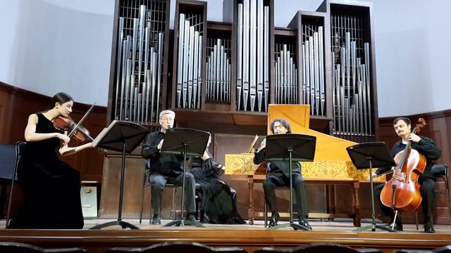 Г.Ф.Телеман. Квартет для блокфлейты, гобоя, скрипки и basso continuo - TELEMANN CONSORT MOSCOW