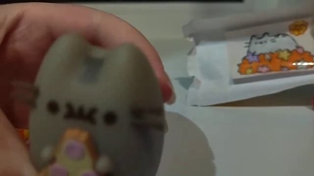 Bubble Gum chupa chups Pusheen Fall series. Надувная резинка бабл-гам чупа чупс Пушин осеняя серия.